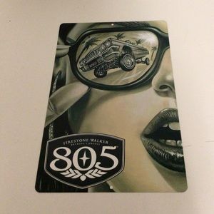 80 beer sign model girl low rider metal tin sign